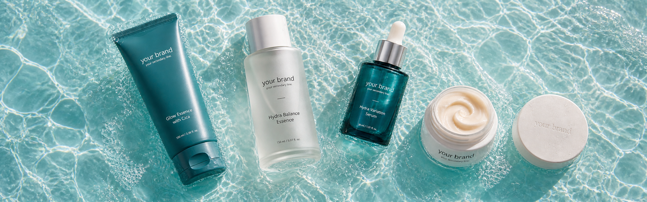 Med spa skincare campaign