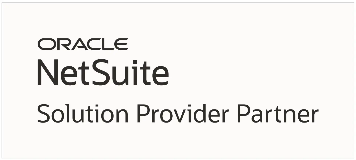 Certified Oracle NetSuite Solution Provider Partner