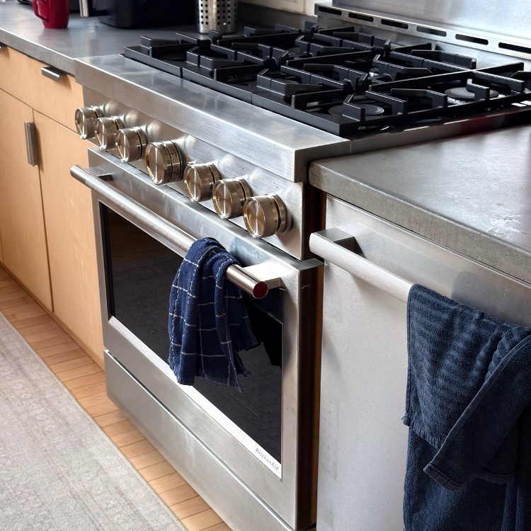 A dropping oven door means the hinge is failing. Keep using it and you'll damage more than hinges.