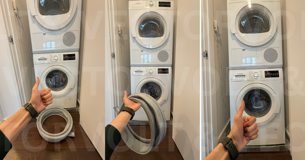 Washer Gasket Replacement & Mold Reset