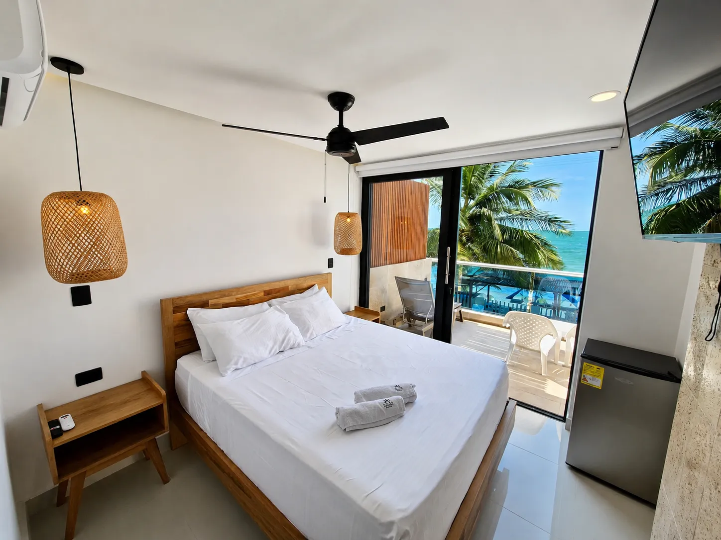 Habitación con vista al mar en el Hotel Camino Palmero