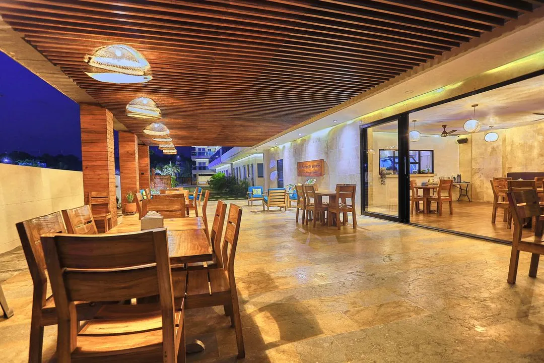 Restaurante del Hotel Camino Palmero en Cove&ntilde;as