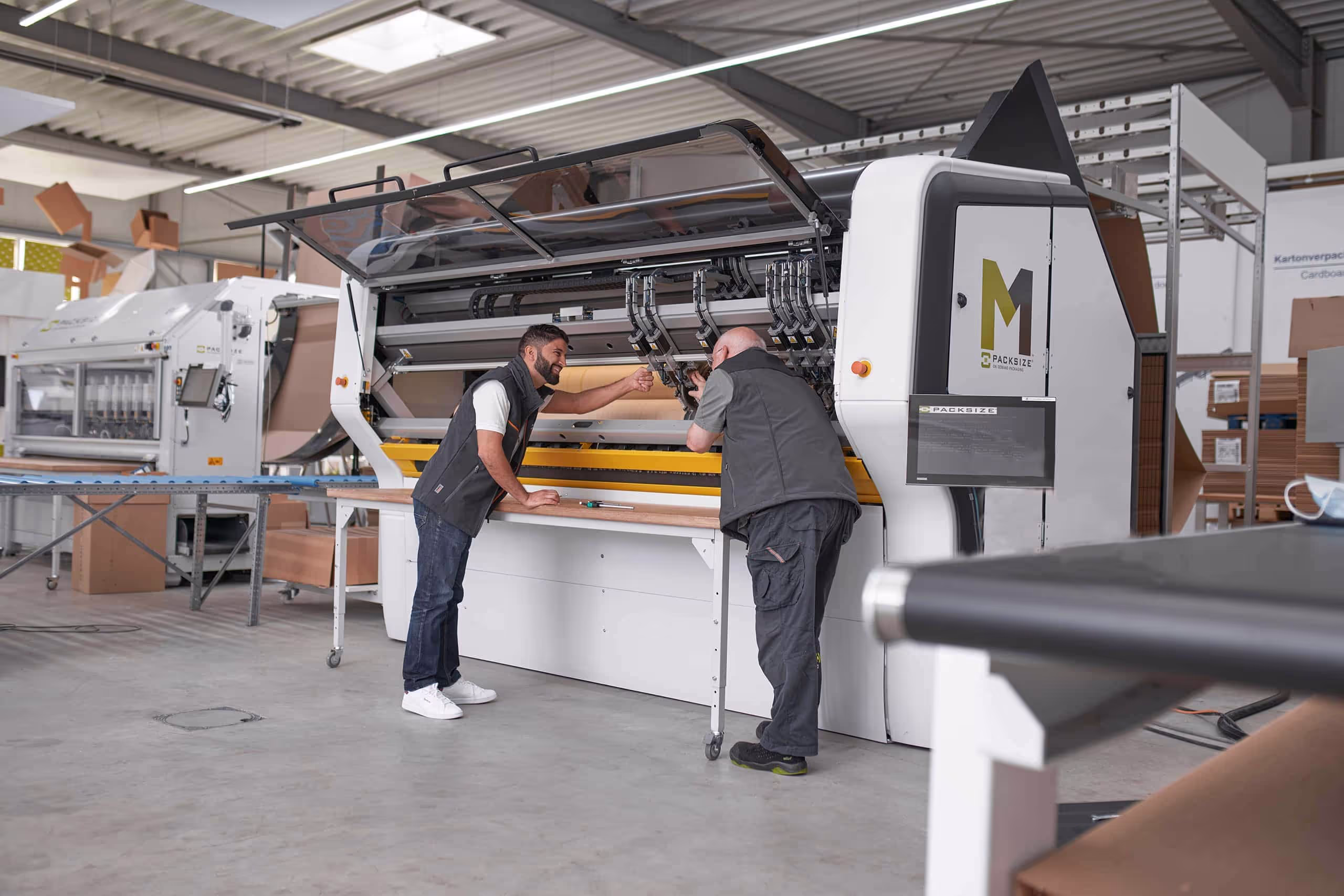 Werd‘ Teil von Packsize, einem Arbeitgeber der Zukunft!