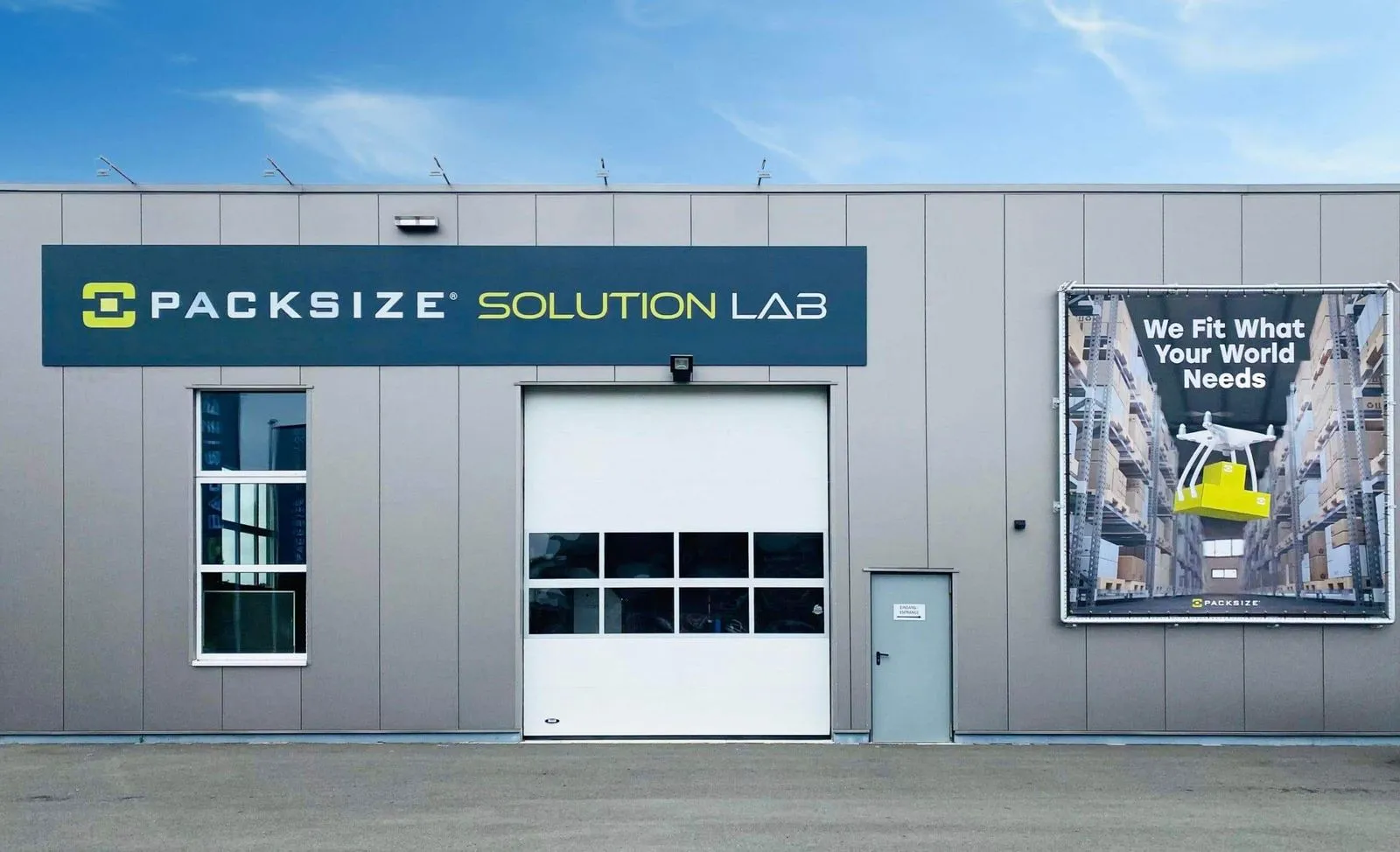 An image of the Packsize Solution Labs - Experience packaging solutions.