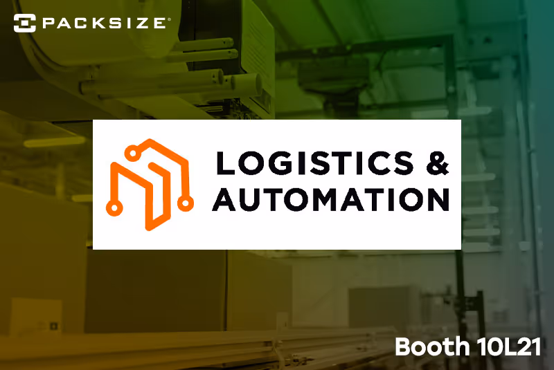 Image of a happy customer with a packaging solution from Packsize.