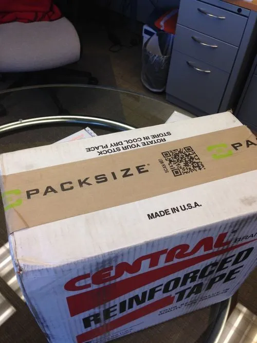 Packsize custom tape