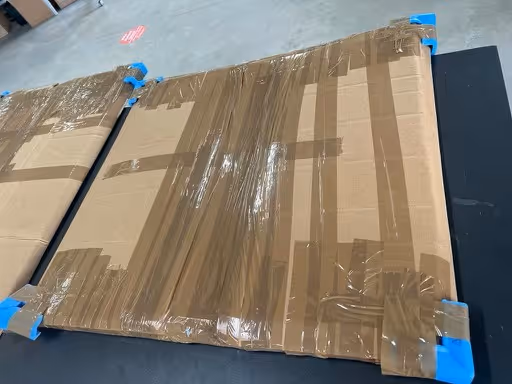 Diseño de empaque anterior en Interroll Obrigheim