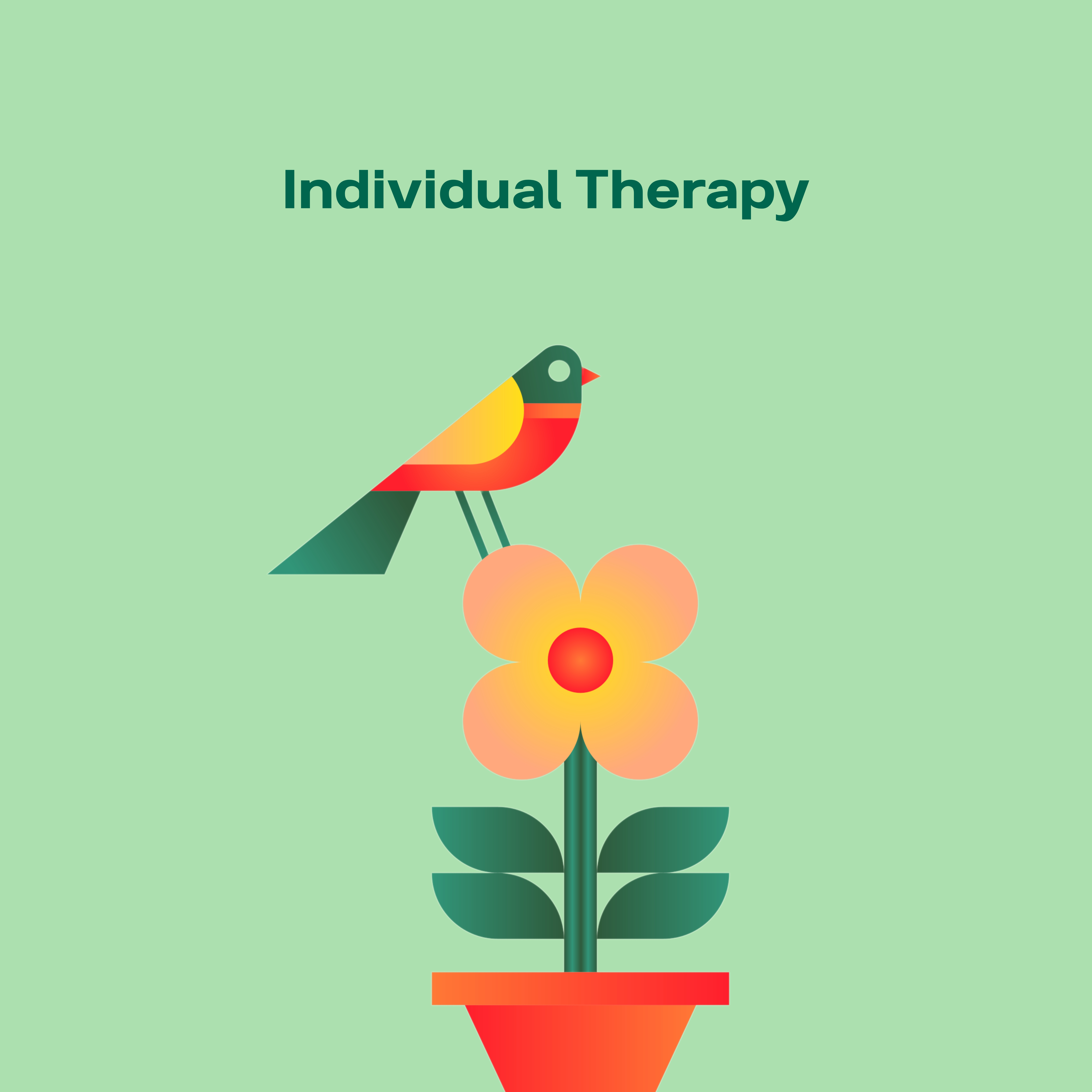 A collaborative, one-on-one journey toward healing in a safe, confidential space.