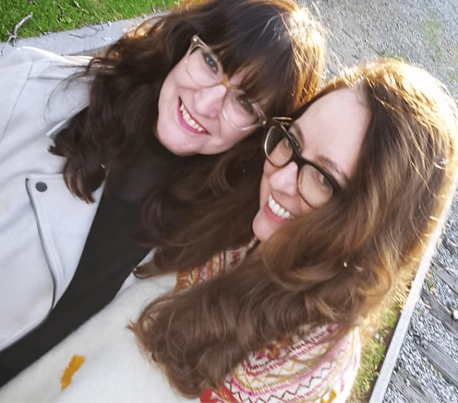 photo of amy and nancy