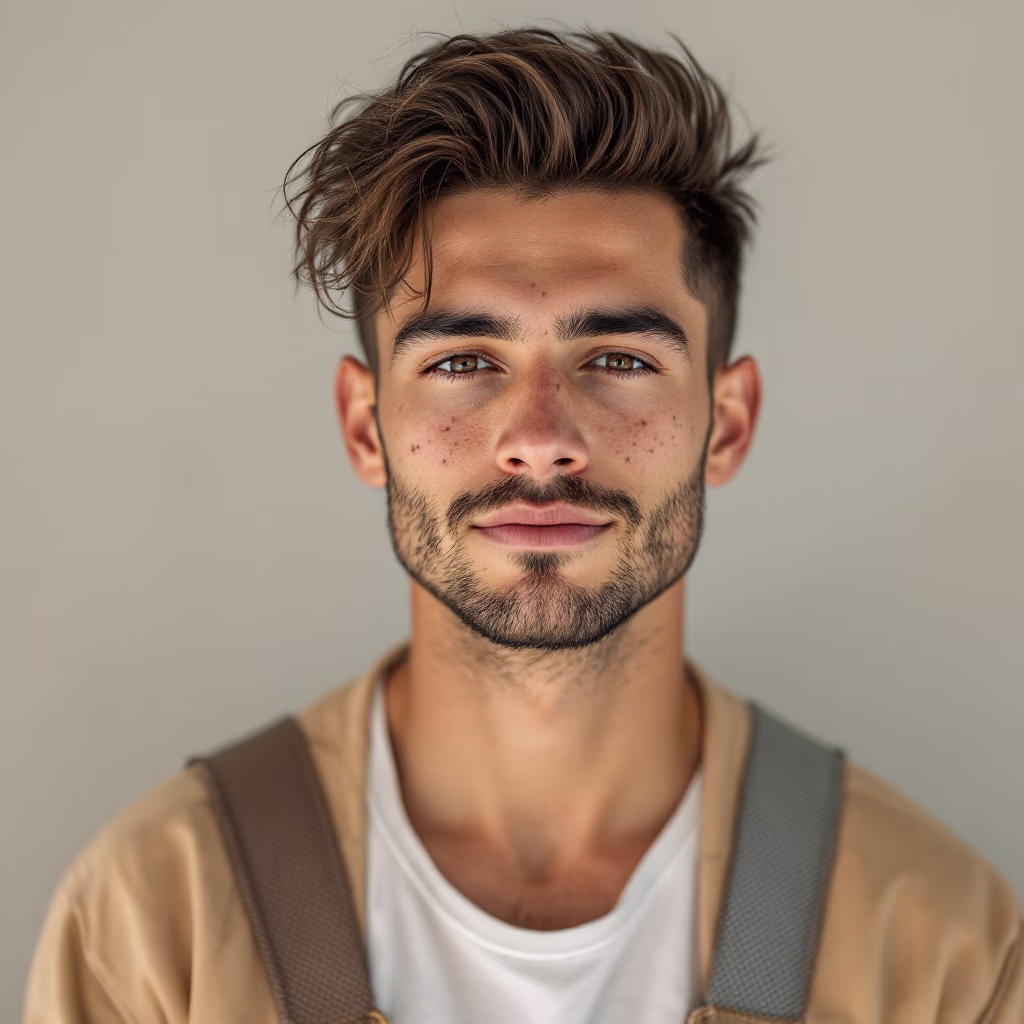 [headshot] image of customer (for a trucking company)