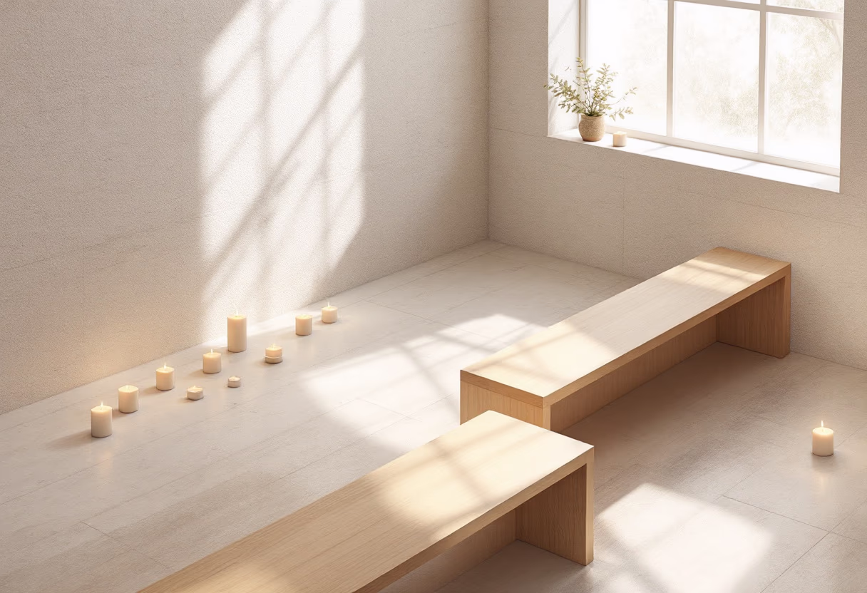 [background image] comforting setting (for a cemeteries & funeral home)