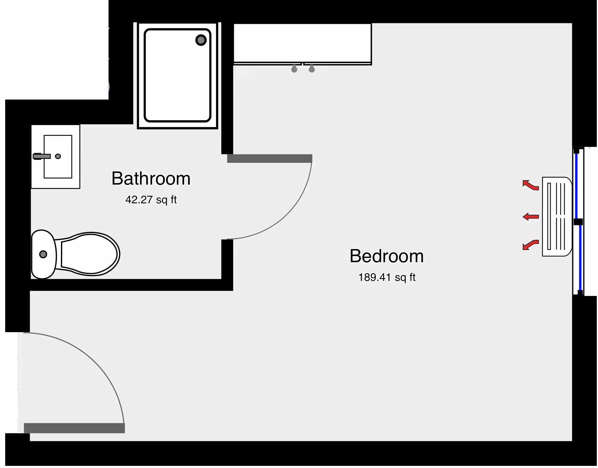 studio floor plan