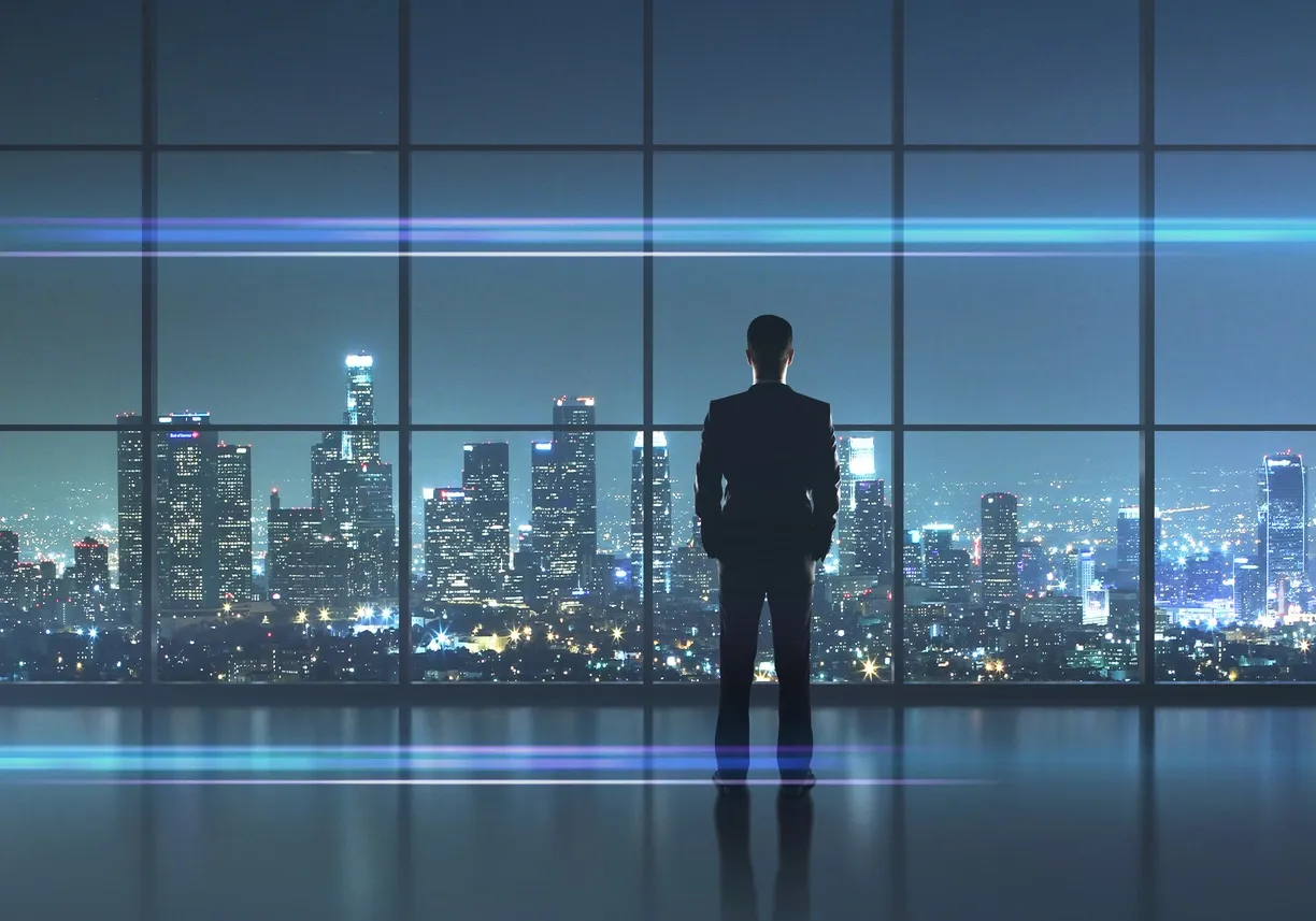 Contemporary consulting office environment