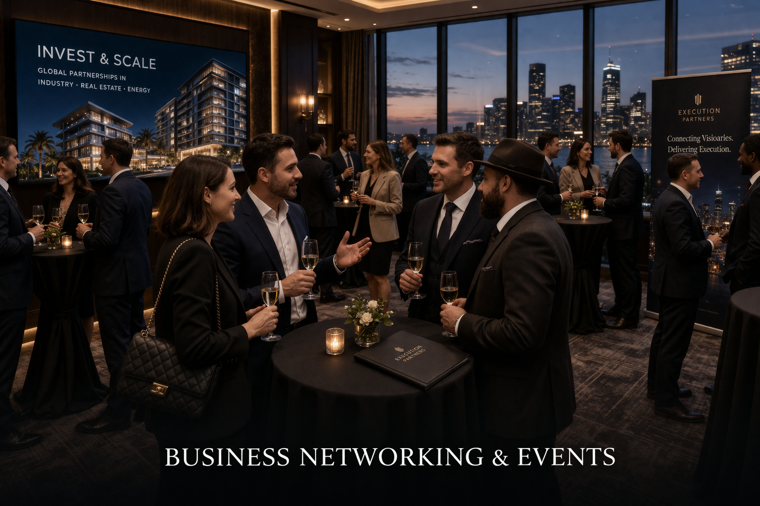 High-Level Networking, Partnerships & Deal Origination