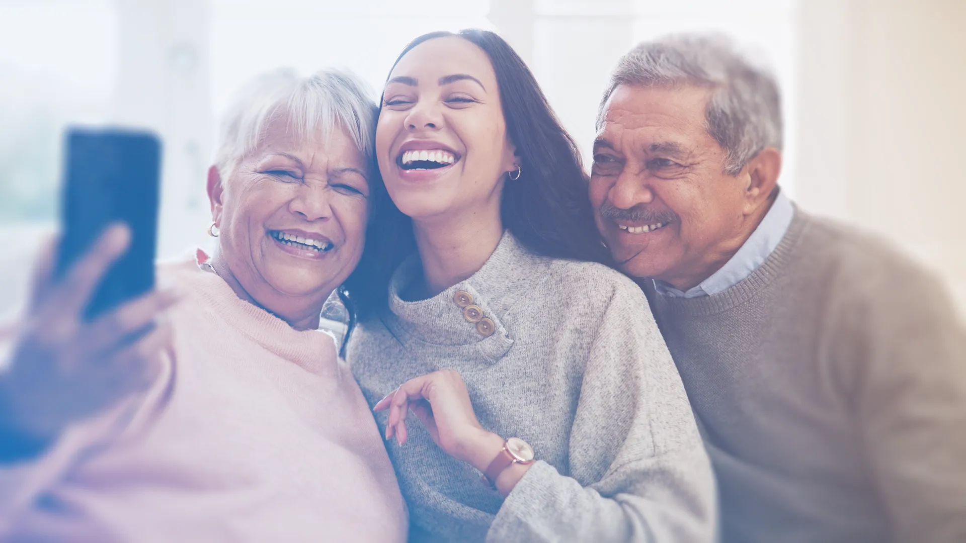 Family and loved ones supporting with care