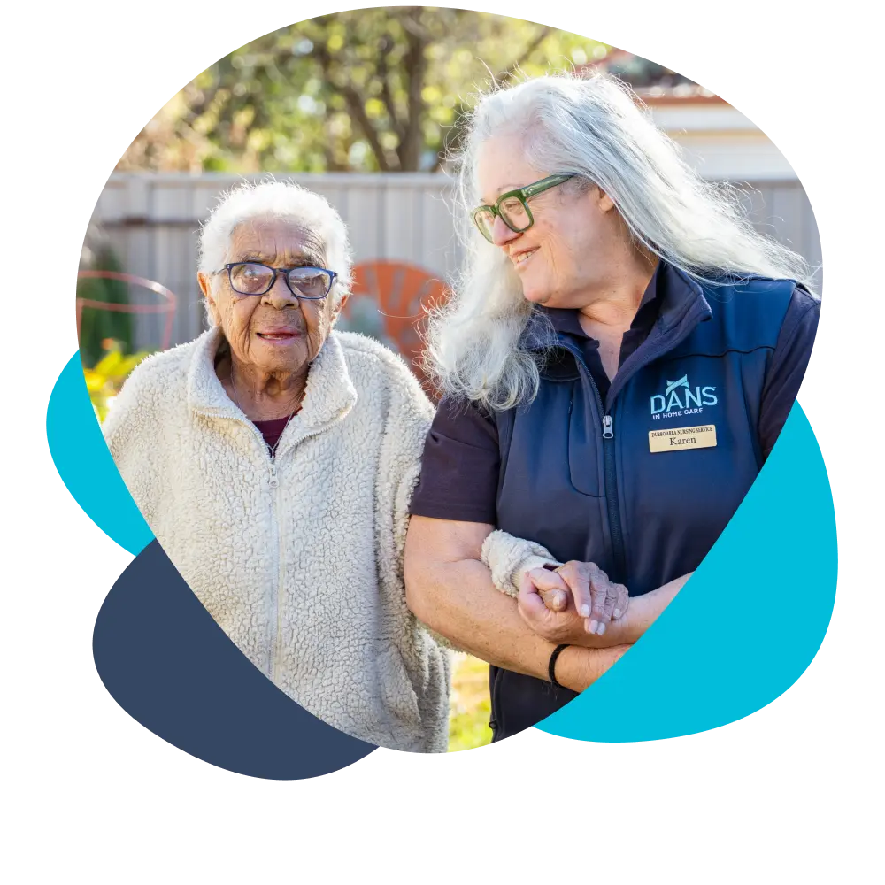 Private aged care client