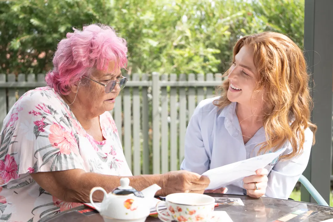 Helping aged care client with understanding Support at Home