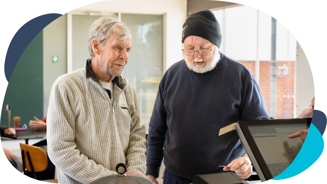 Aged care at home to maintain independence