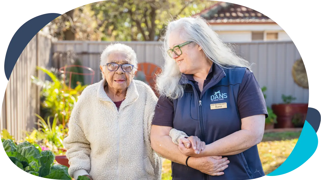 Aged care at home to maintain independence