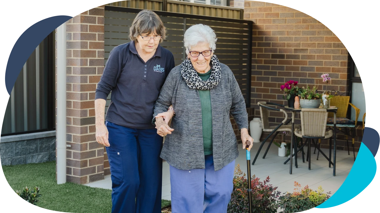 Aged care at home to maintain independence