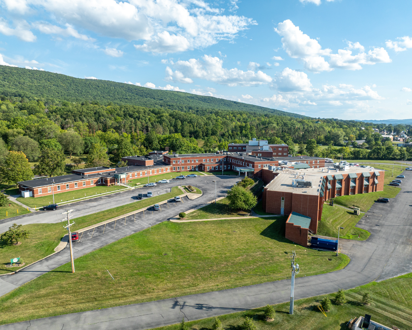 Aerial property overview of Maybrook Hills