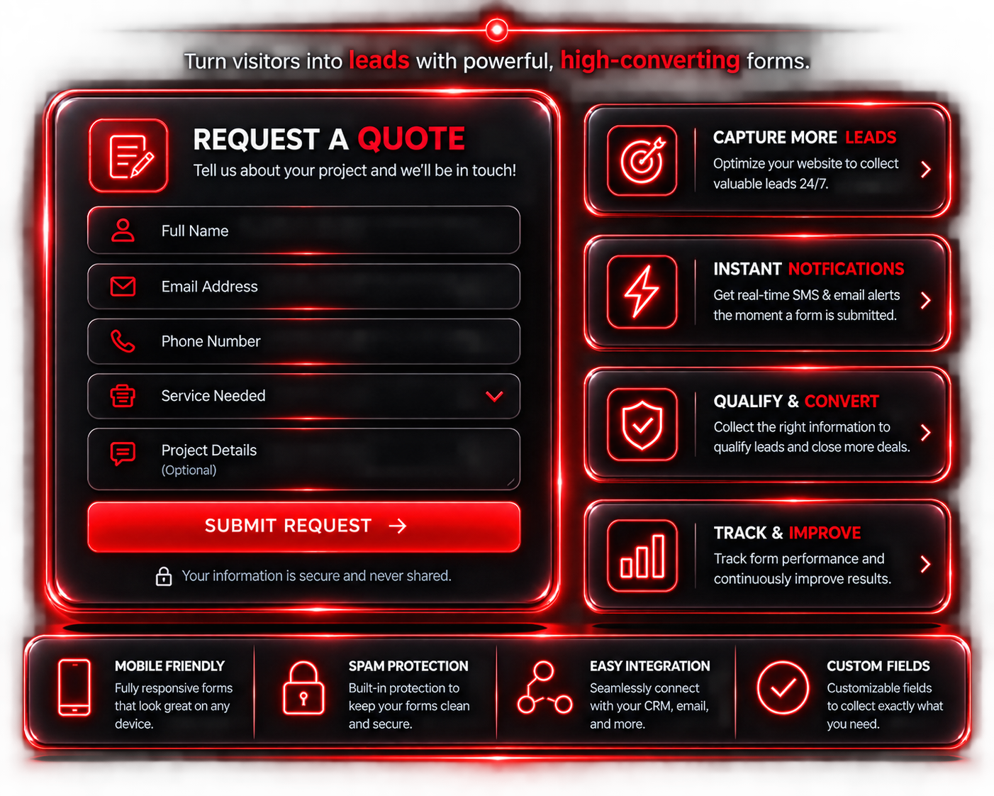 Lead Capture Forms