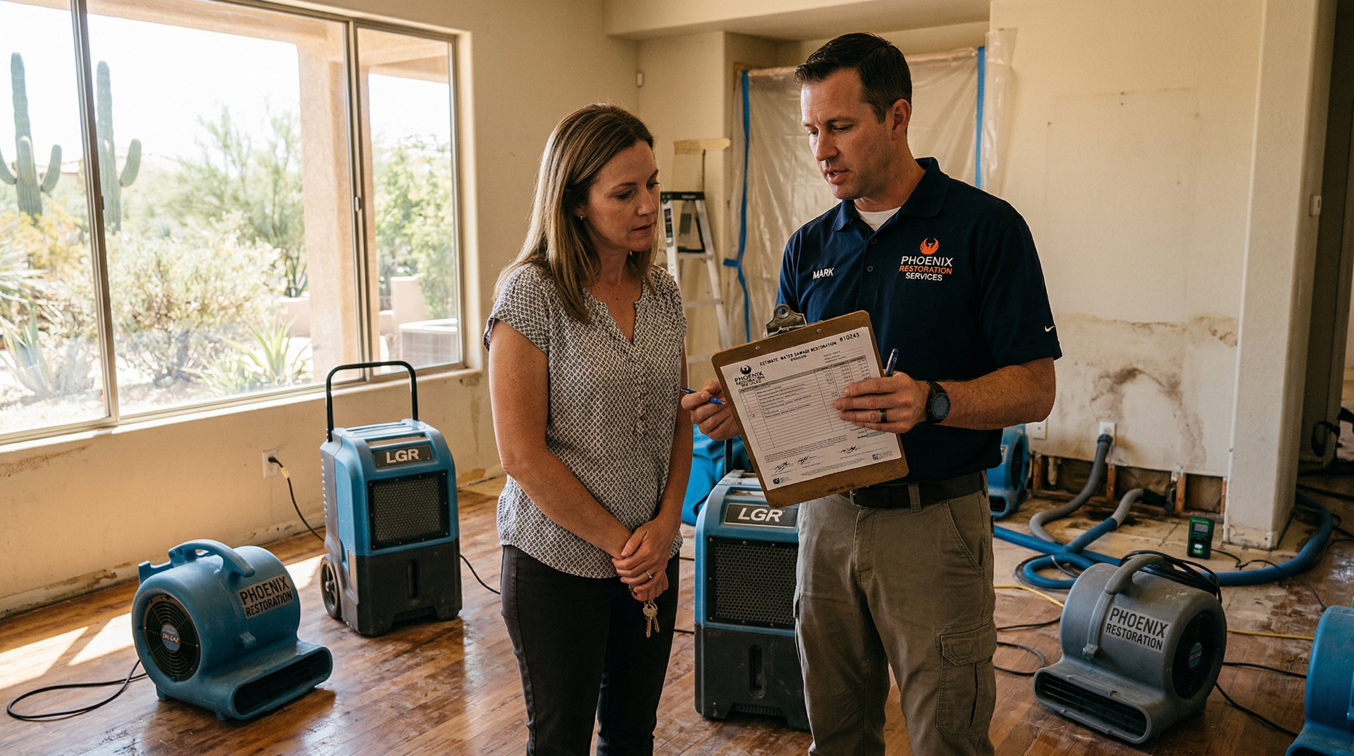Water Damage Restoration Cost in Phoenix: What to Expect