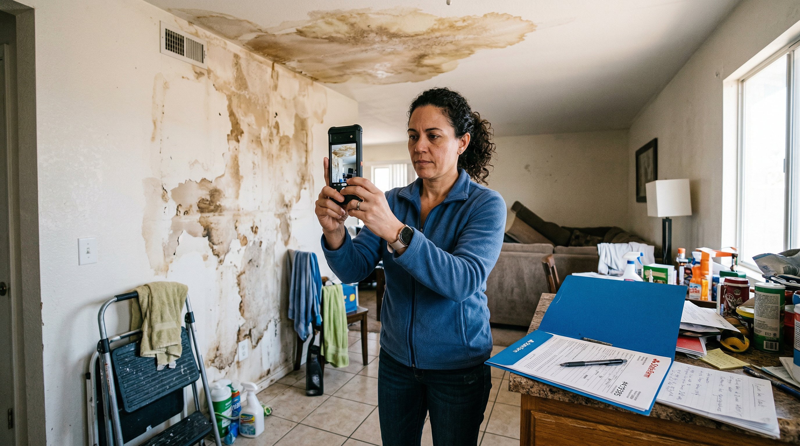 How to File a Water Damage Insurance Claim in Arizona (Step-by-Step)