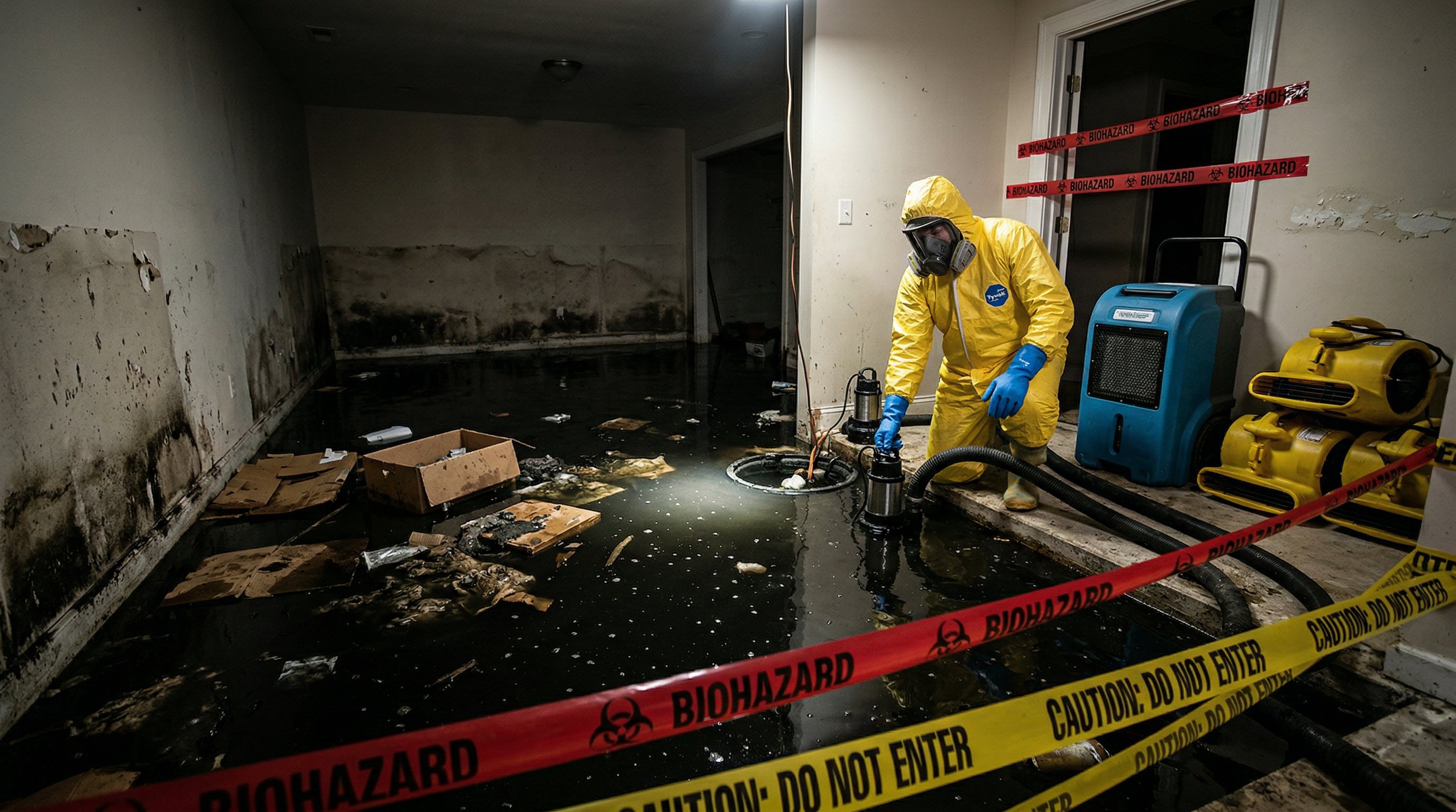 Black Water Damage in Phoenix: Health Risks and Professional Cleanup