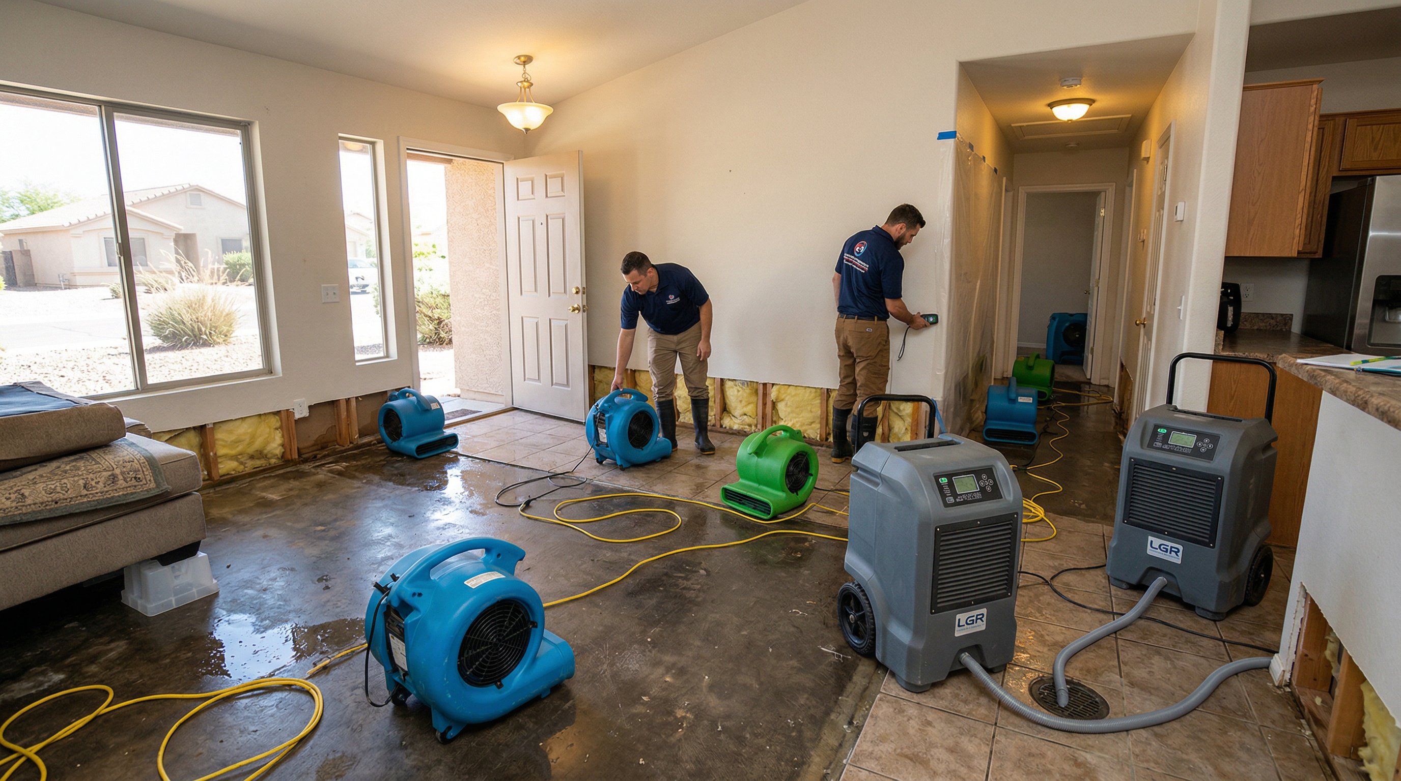 How to Dry Out a Flooded House in Phoenix Fast