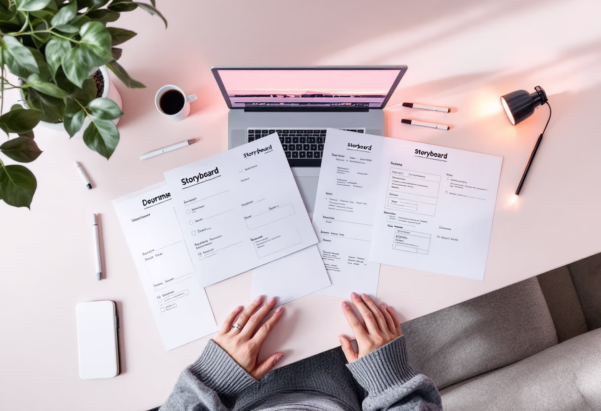 image of an open role on a film set