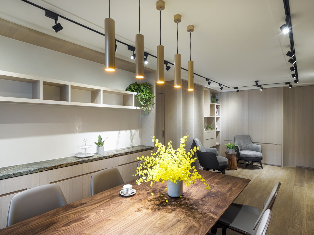 01 The Zenith Residence | Modern Minimalist Interior gallery photo — Taisi Interior Design project (Residencial)