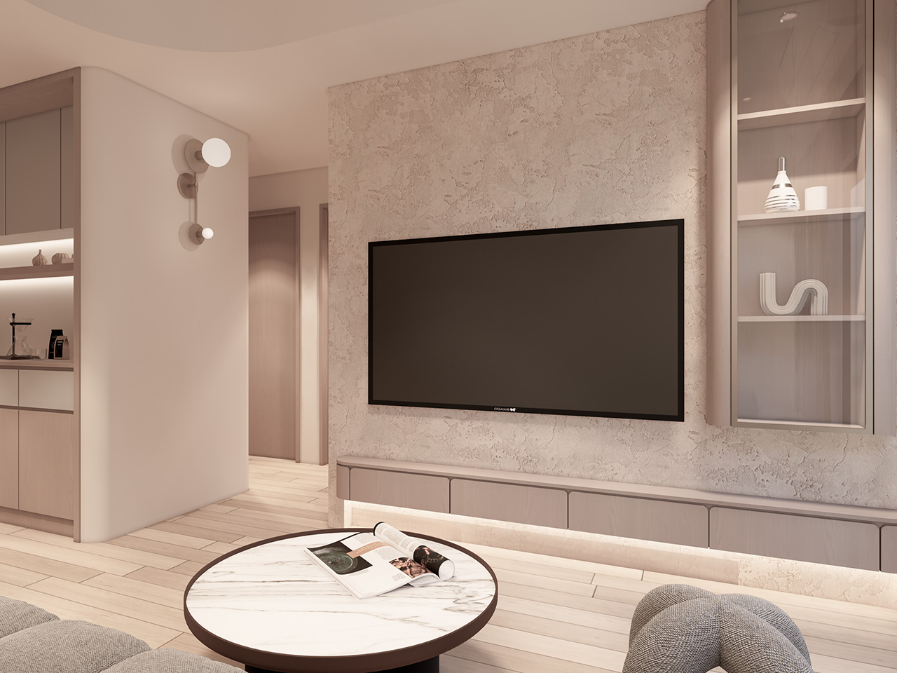 05 The Reflection Loft | Contemporary Spatial Design overview image — Taisi Interior Design project (Residencial)