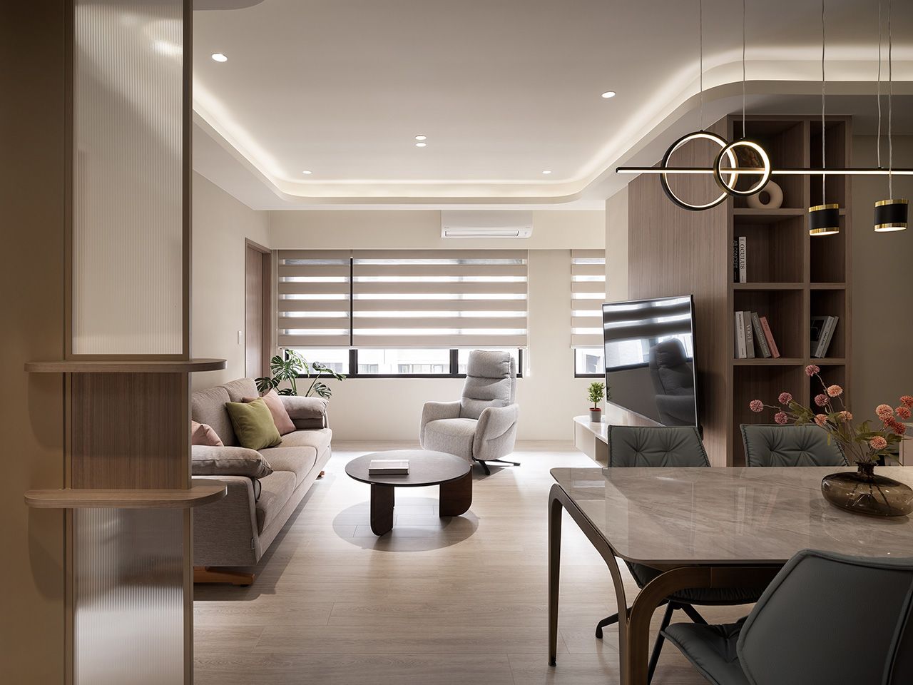 06 Serenity Park Penthouse | Bespoke Luxury Interior interior photo #3 — Taisi Interior Design 太熙室內設計