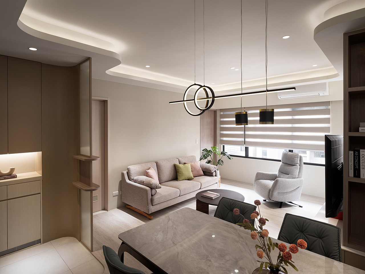 06 Serenity Park Penthouse | Bespoke Luxury Interior interior photo #4 — Taisi Interior Design 太熙室內設計