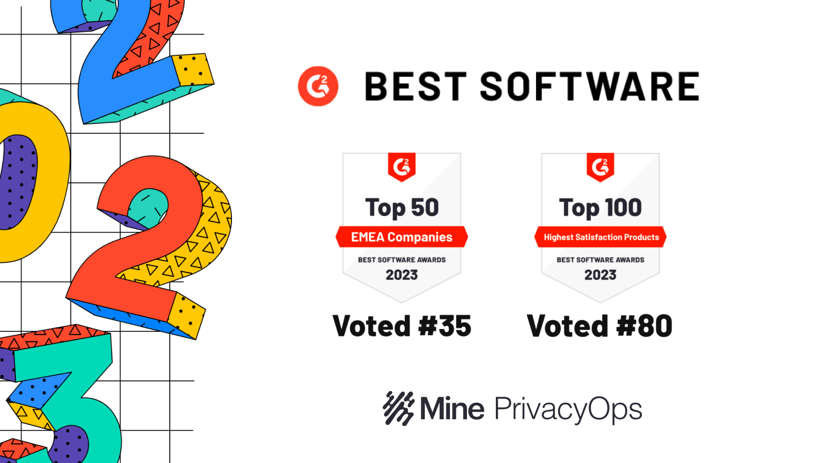 MineOS wins Top 100 Highest Satisfaction Products award on G2: A well-deserved achievement!