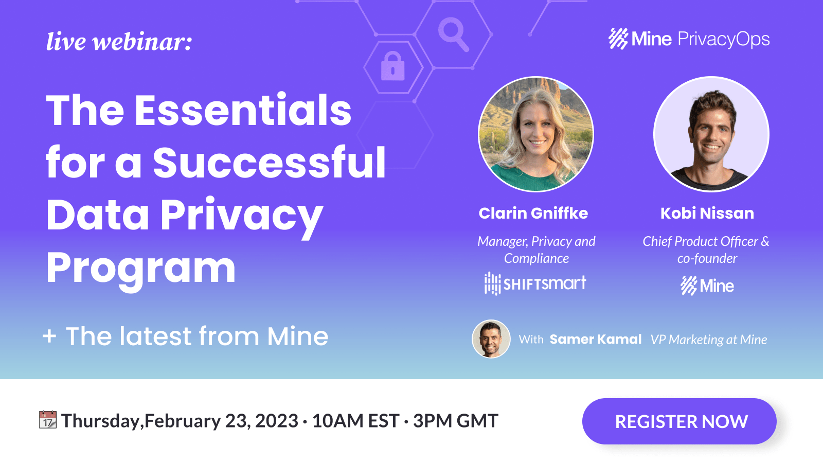 The Essentials for a Successful Data Privacy Program Webinar