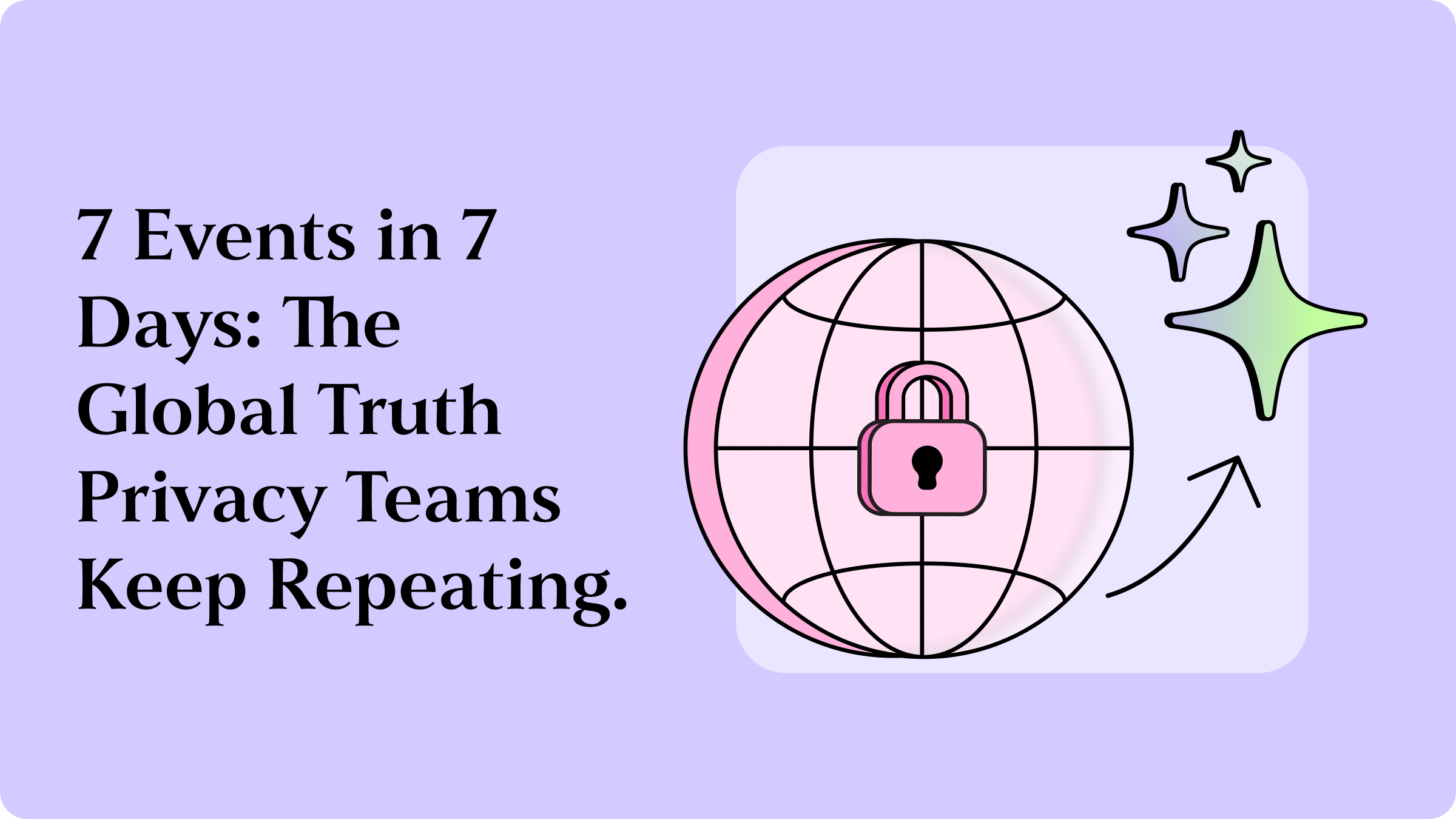 7 Events in 7 Days: The Global Truth Privacy Teams Keep Repeating.