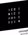 Iconic Design Awards award badge