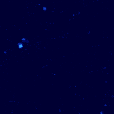 Nabil Gholam Architects Xmas 2020 greeting card, abstract deep blue textured background with scattered faint light points resembling a night sky
