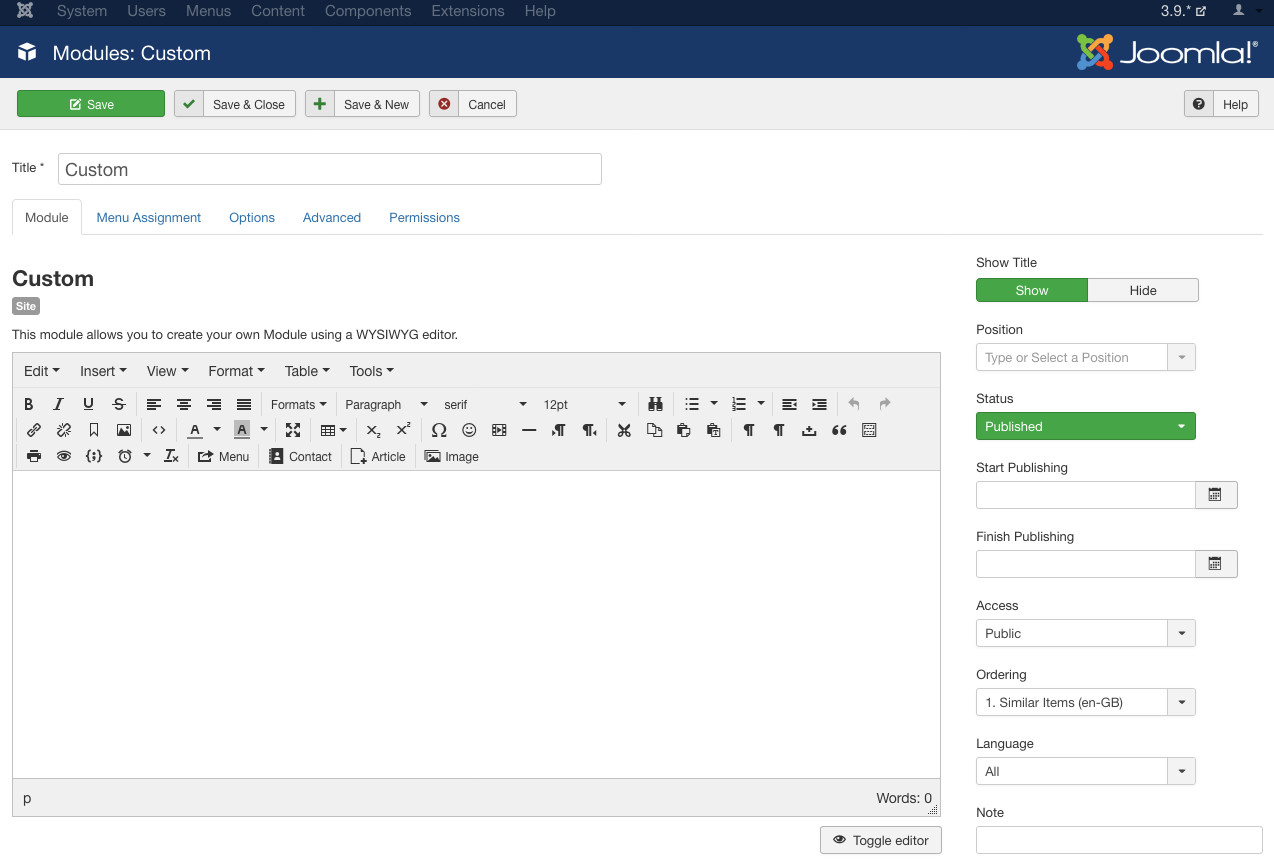 screenshoot-joomla-panel-modules:custom