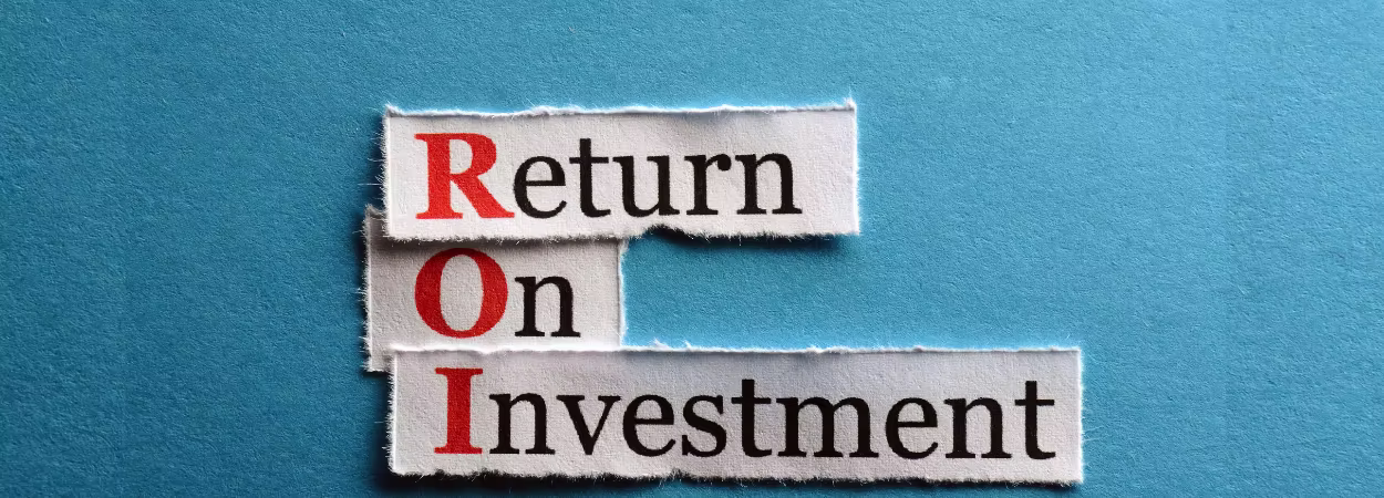 AI-augmented store locator dashboard showing ROI – | Return on Investment for retail locations