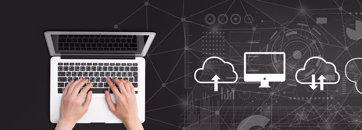 Developer computer workspace displaying Google Maps API Console for MapCosmos store locator integration