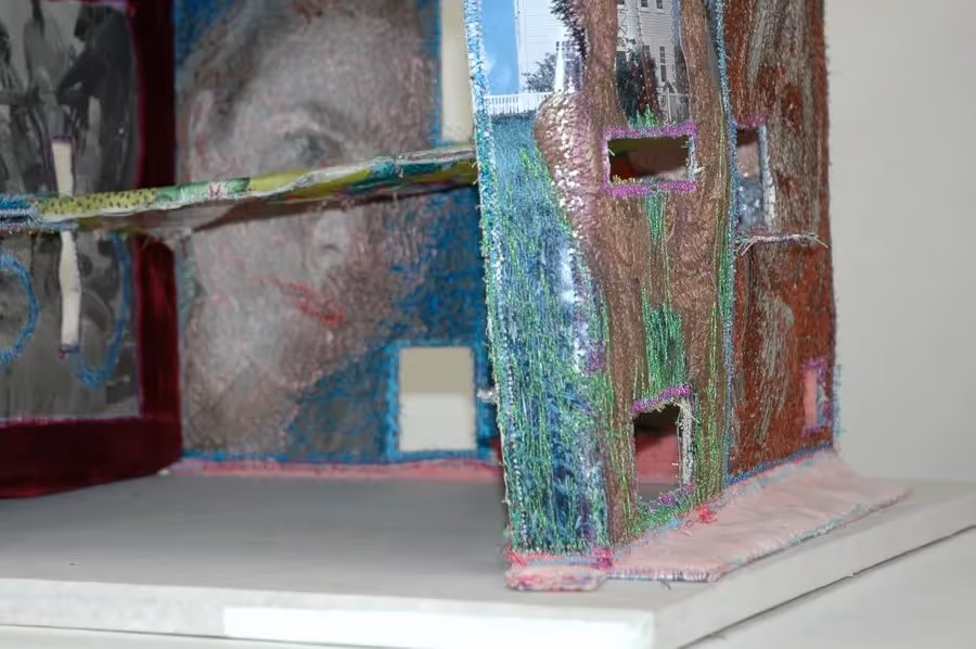 A groundbreaking work challenging the boundaries between textile art and museum collections, transforming museum documentation through embroidery.