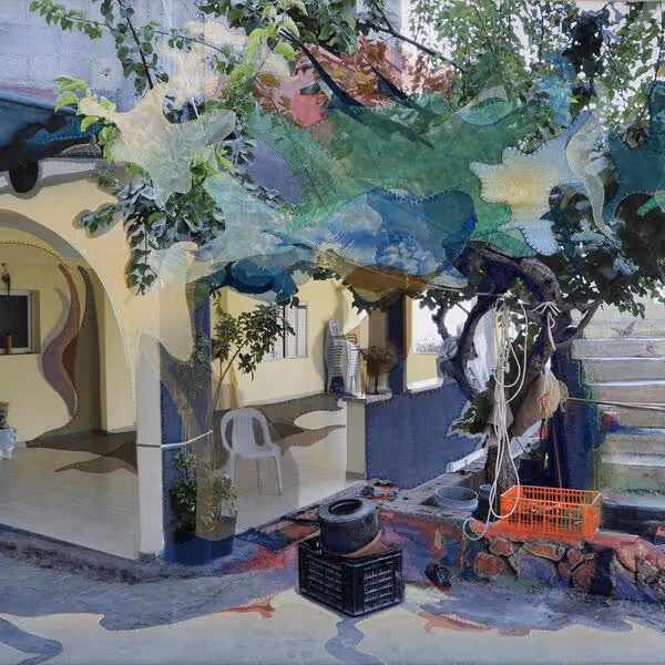 From the Thixotropy series, documenting Palestinian domestic architecture in East Jerusalem and the West Bank