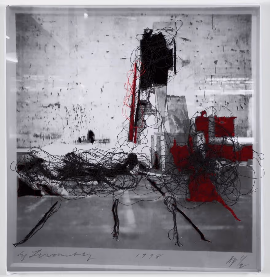 The Sense of an Ending — 2001 — Stitched photo — by Berend Strik