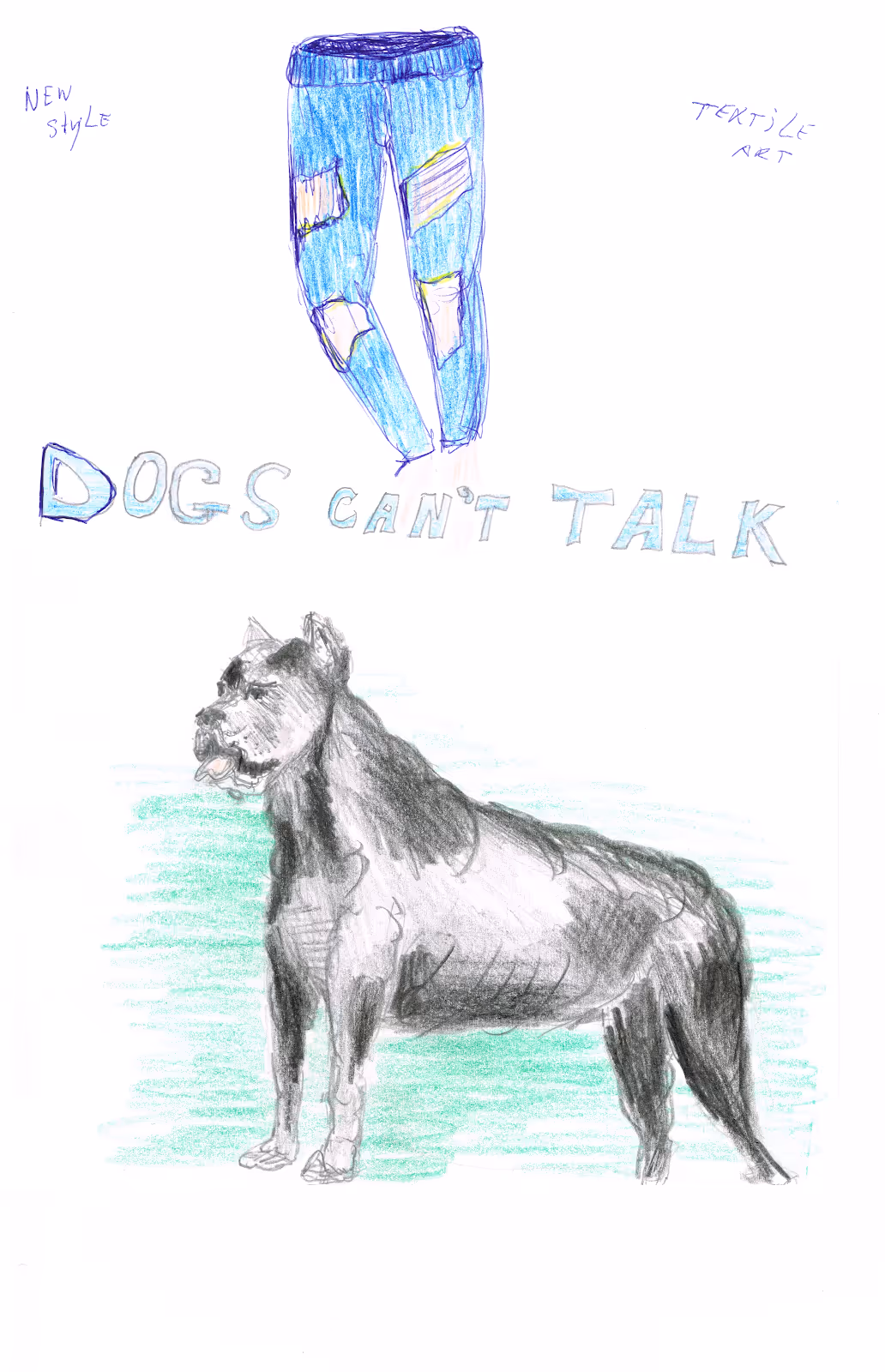 Dogs can’t talk