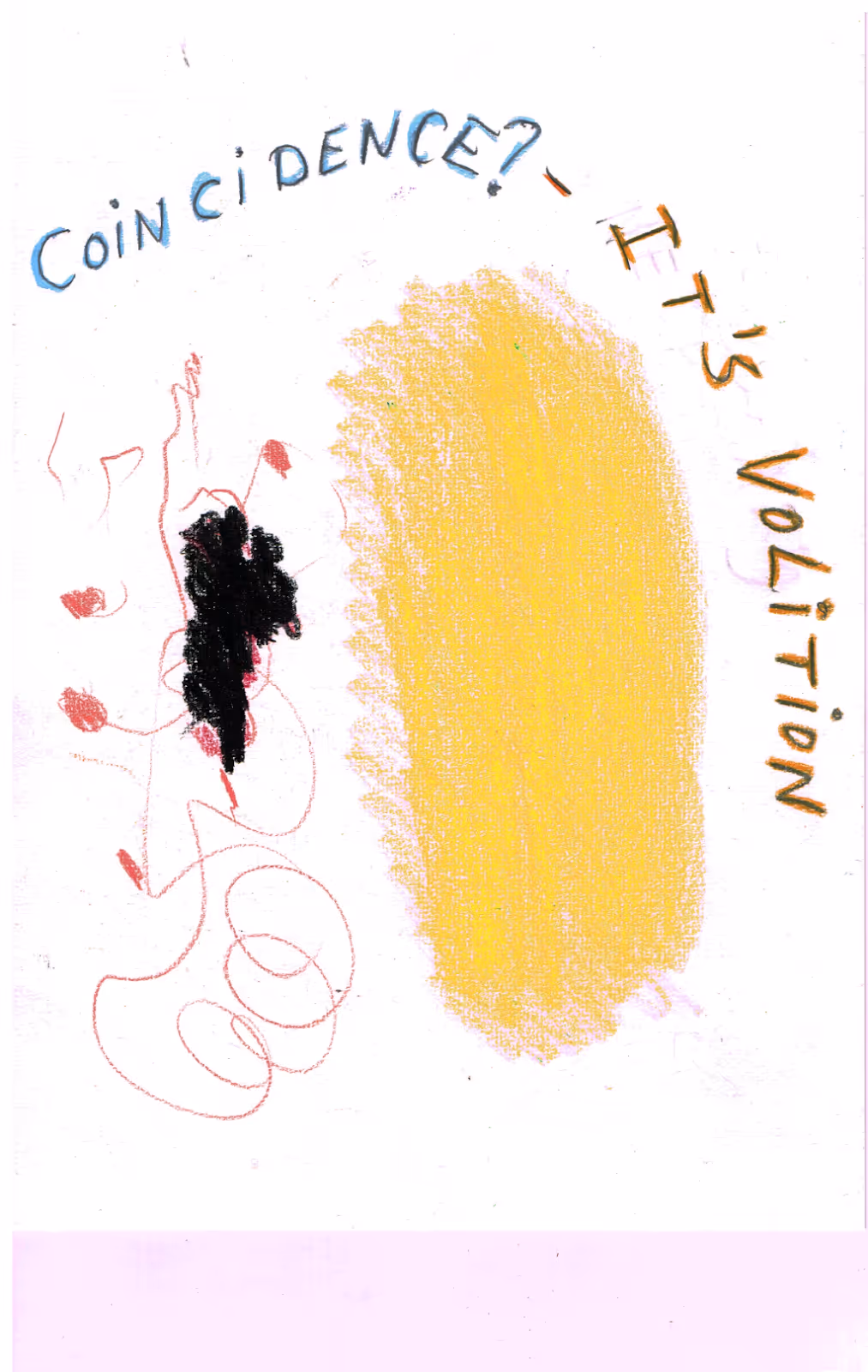 Coincidence 17 — 1985 — Mixed media on paper — by Berend Strik