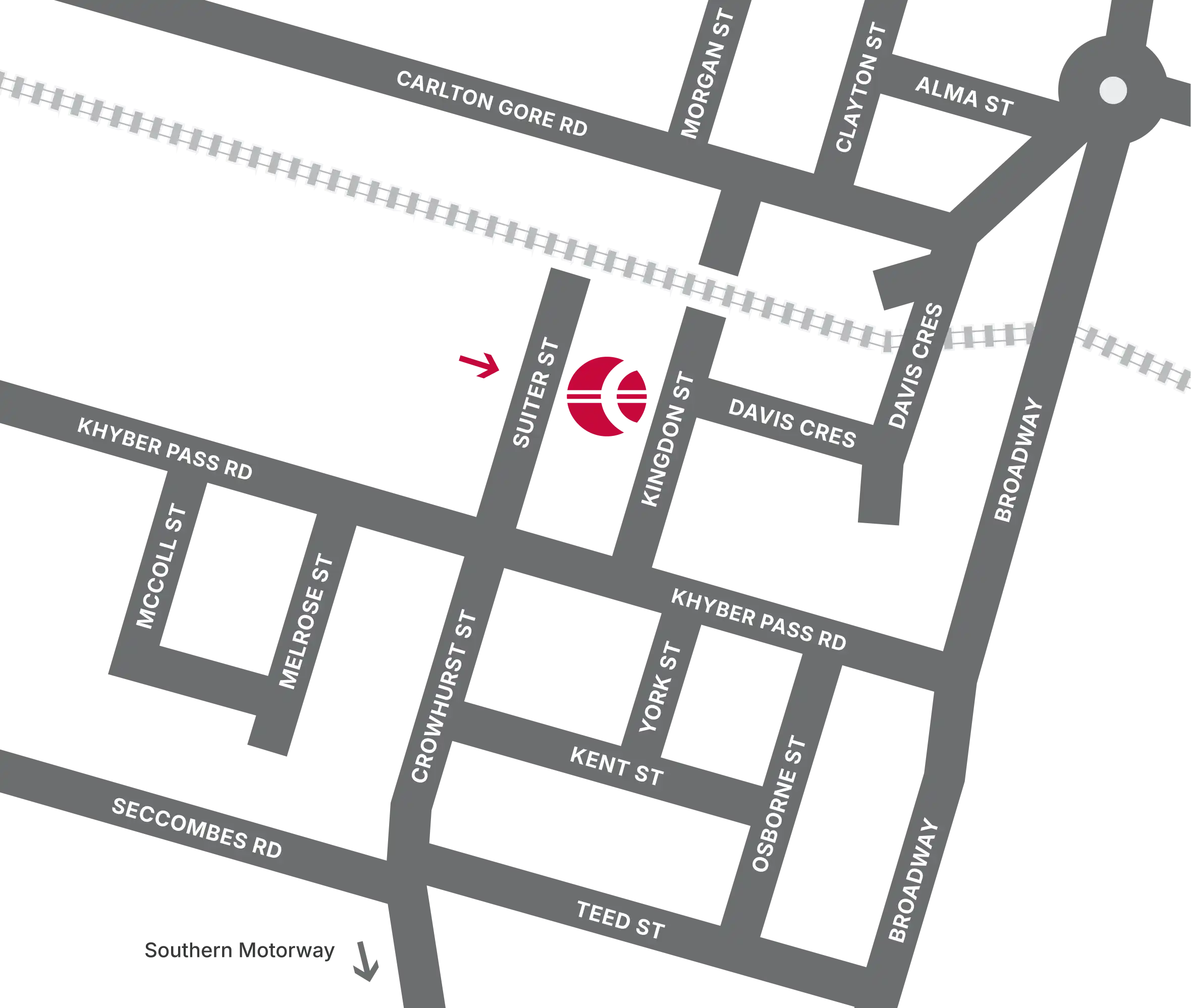 Map to fing Ecovis KGA