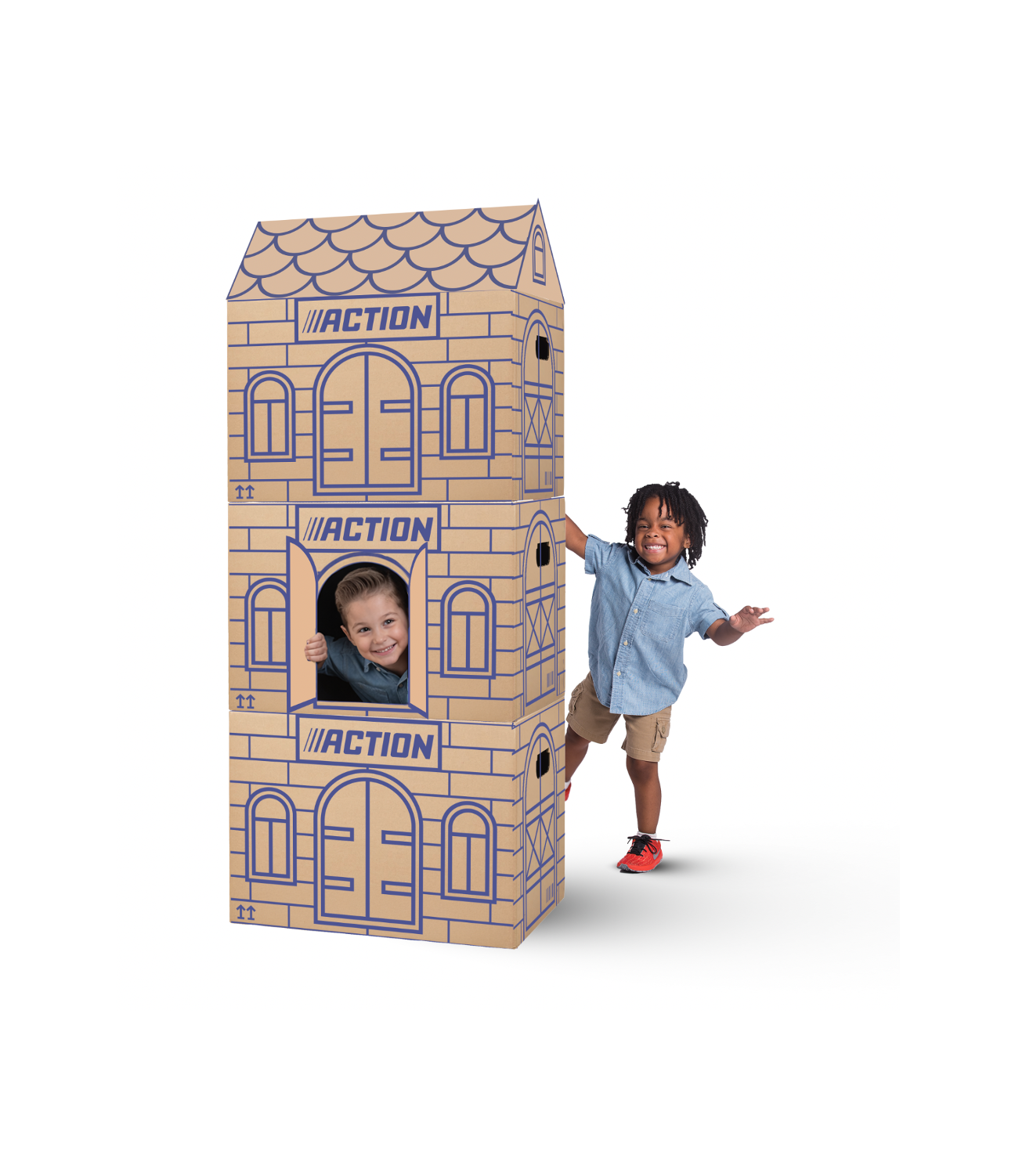 ACTION moving box idea in use